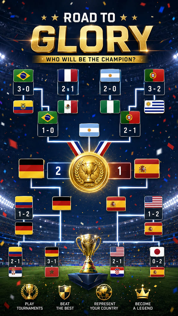 Droga do chwały — Soccer Star World: Football